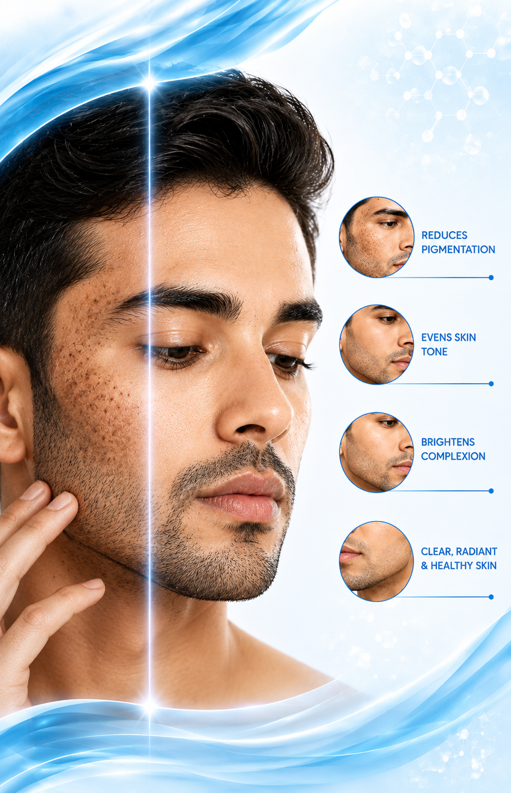 Skin assessment for pigmentation causes in Barnala clinic